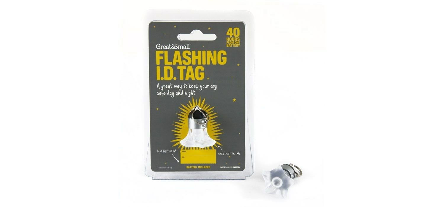  Great&Small Flashing Flower Tag