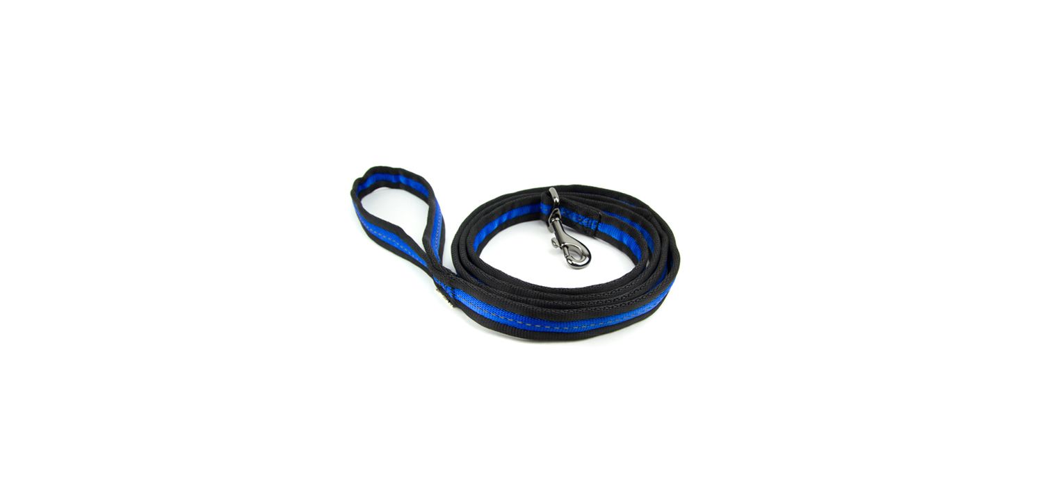  Great&Small Classic Soft Nylon Lead Blue