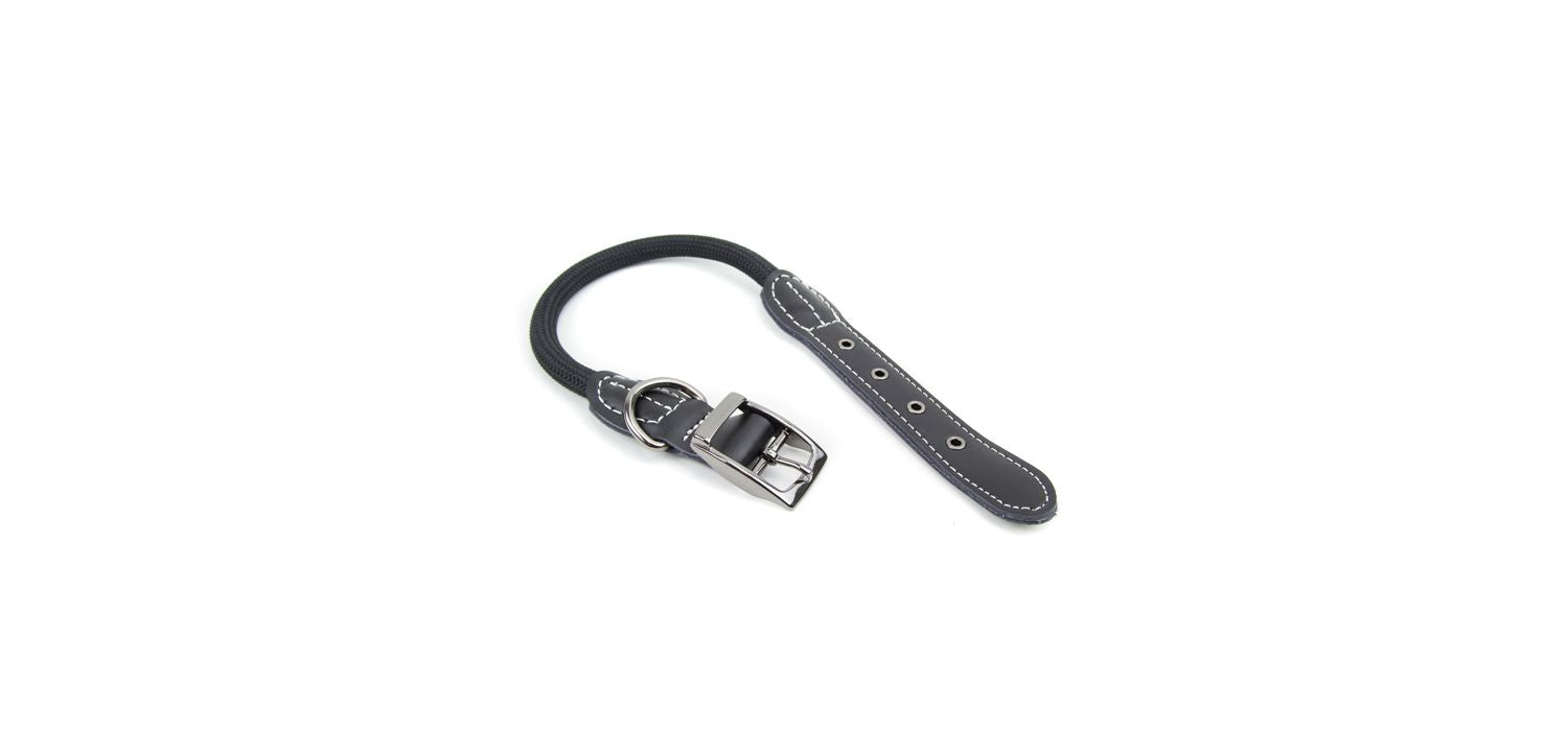  Great&Small Black Mountain Rope Collar