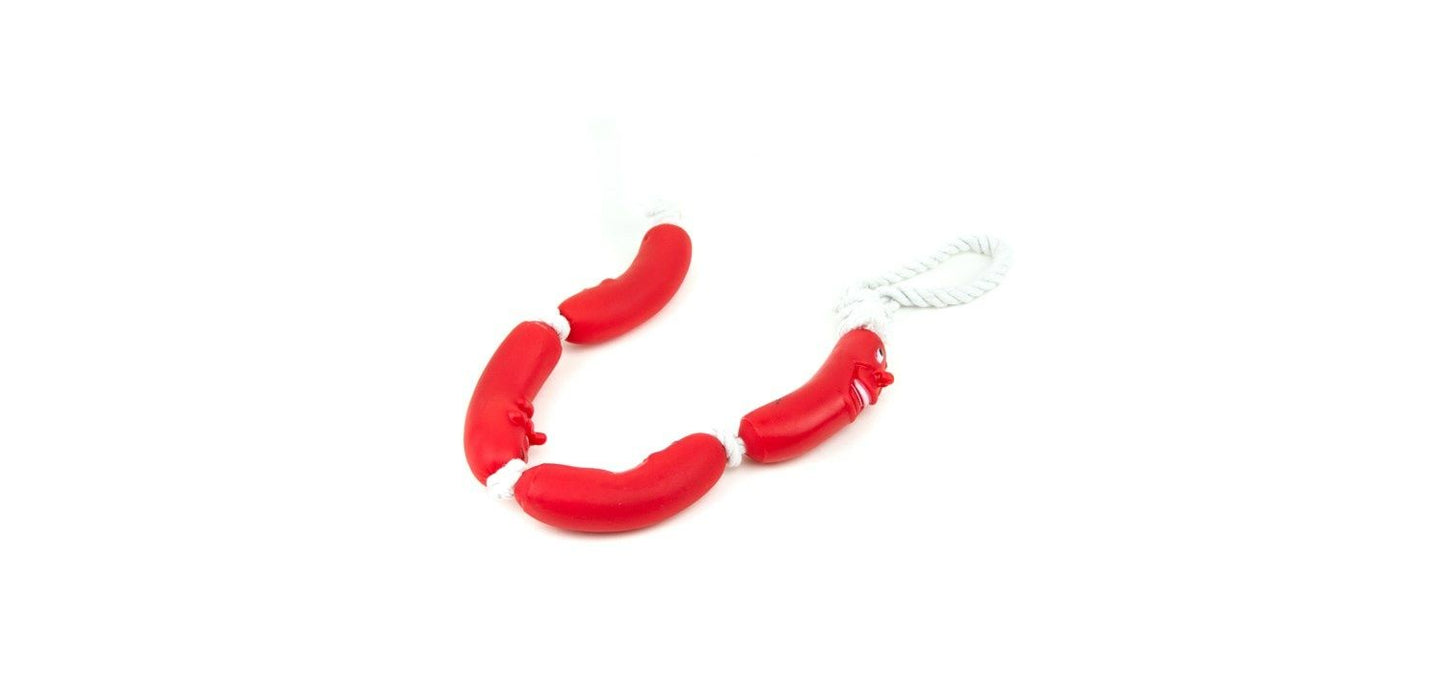  Great&Small Vinyl Sausage With Rope