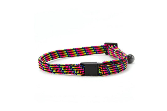  Great&Small Reflective Rainbow Cat Collar