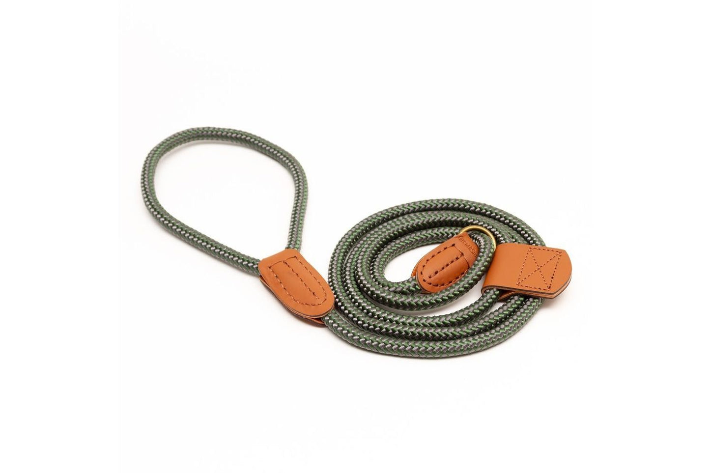  Great&Small Country Rope Slip Lead Green