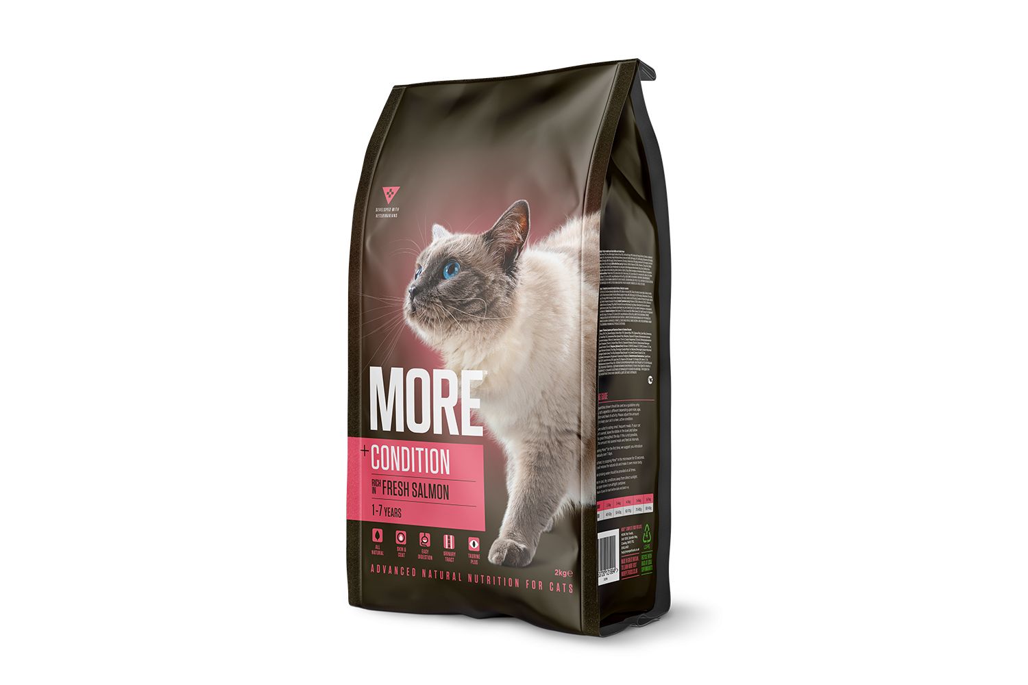  MORE +Condition Salmon Adult Cat Food