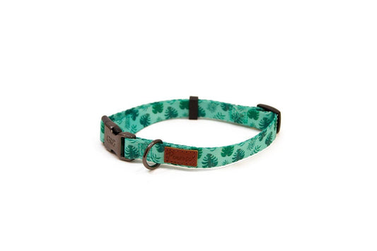  Great&Small Penrose Palm Leaf Green Collar