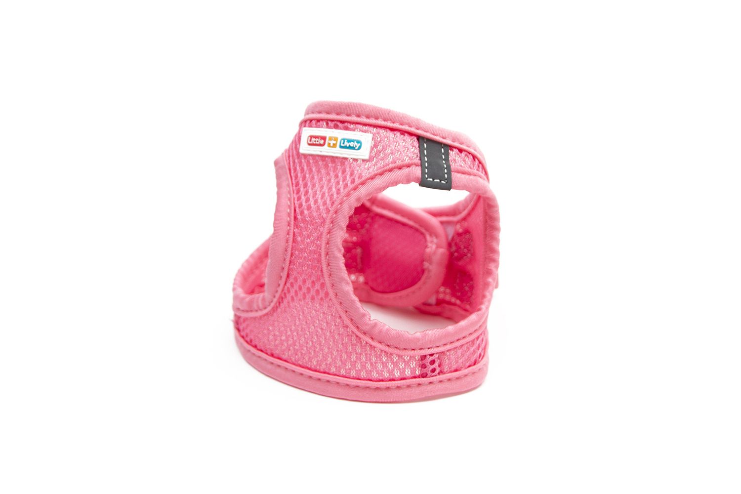  Great&Small Little & Lively Pink Mesh Harness With Velcro