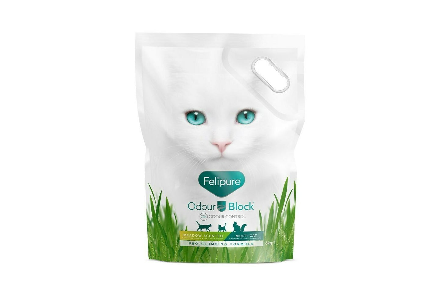  Felipure Single & Multi Cat Meadow Scented Litter