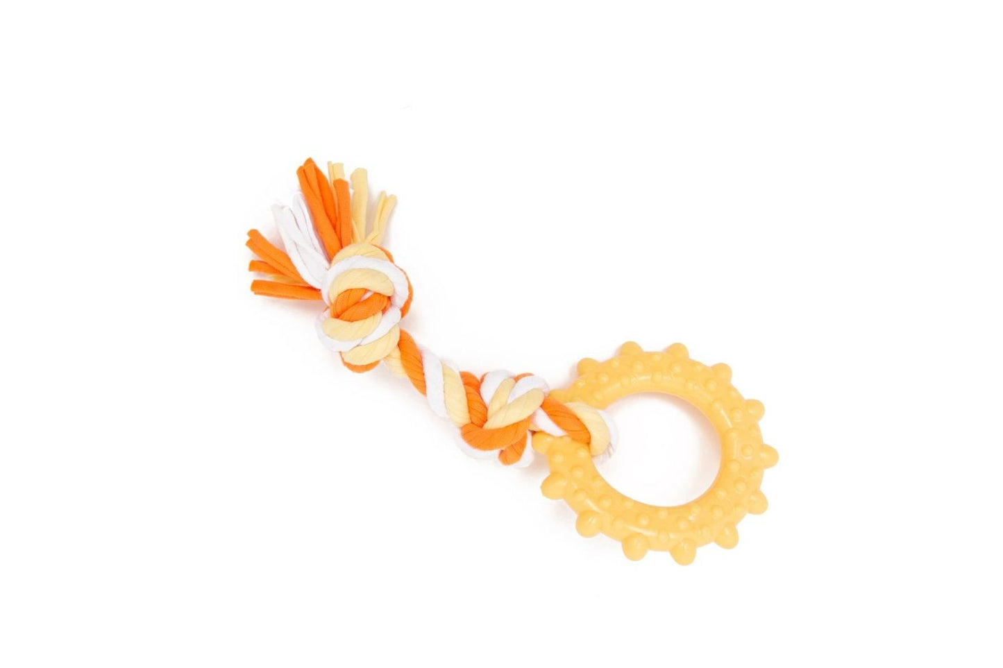 Great&Small Little&Lively TPR Sun Ring & Jersey Rope Toy
