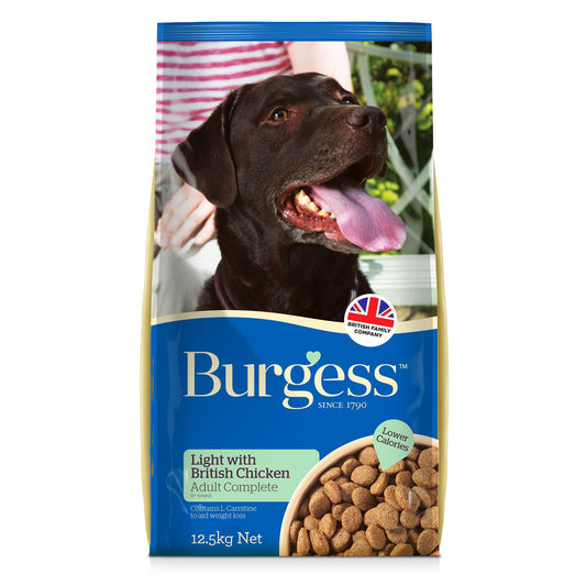  Burgess Adult Dog Light Chicken 12.5kg