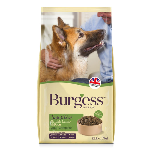  Burgess Sensitive Lamb & Rice Adult Dry Dog Food