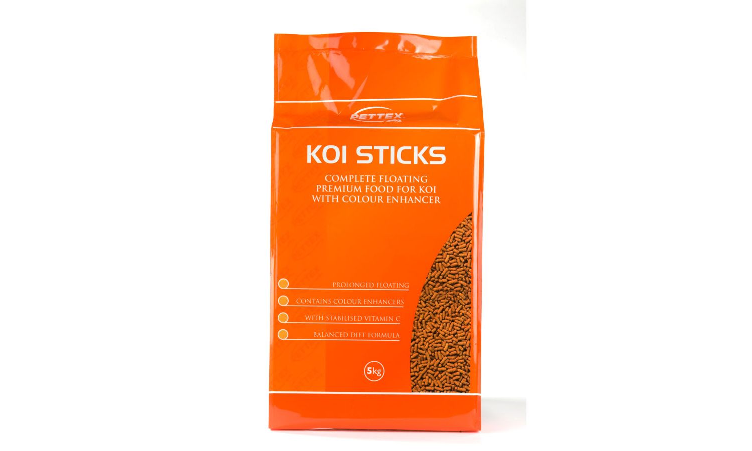  Pettex Premium Koi Fish Food Sticks 5kg