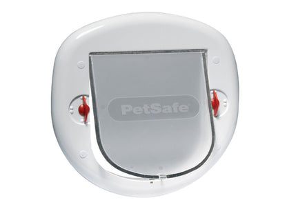  PetSafe Staywell Manual 4 Way Locking Small Dog/Big Cat Flap White