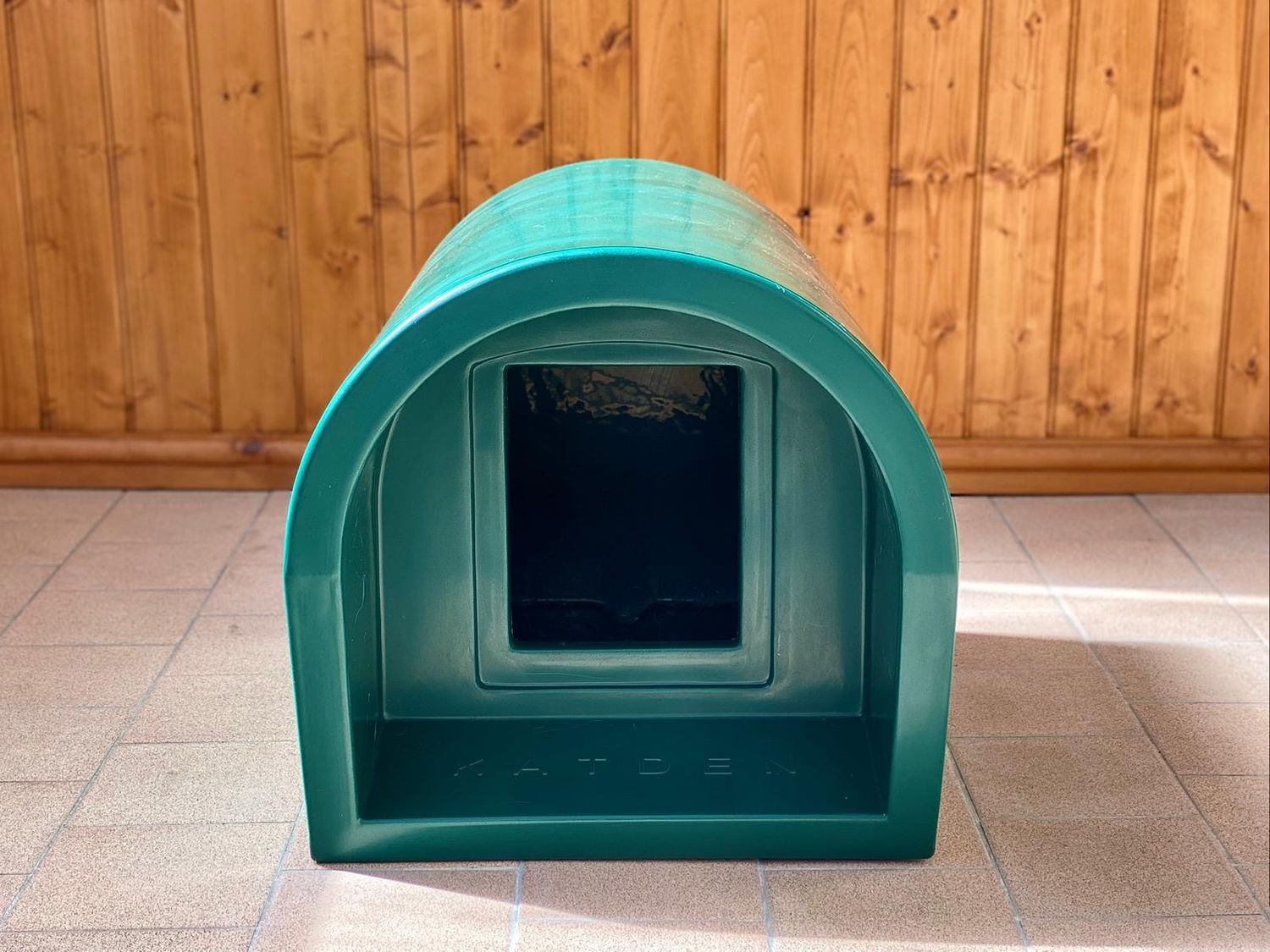  Mr Snugs KatDen Outdoor Cat Kennel/Shelter - Dark Green (Various Options)