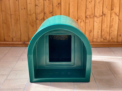  Mr Snugs KatDen Outdoor Cat Kennel/Shelter - Dark Green (Various Options)