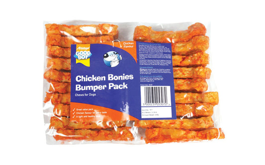  Good Boy Chicken Bonies Dog Treats - Bumper Pack Of 18