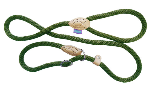  Dog & Co Rope Slip Lead Green 150cm