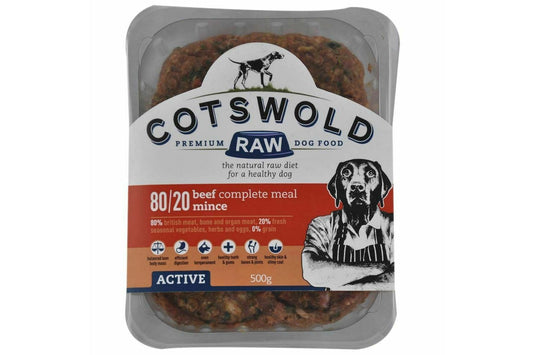  Cotswold Raw Active Mince Beef Dog Food