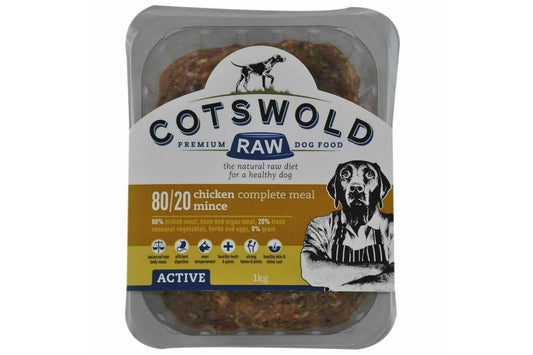  Cotswold Raw Active Mince Chicken Dog Food