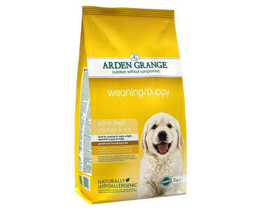  Arden Grange Weaning/Puppy Fresh Chicken & Rice Dog Food
