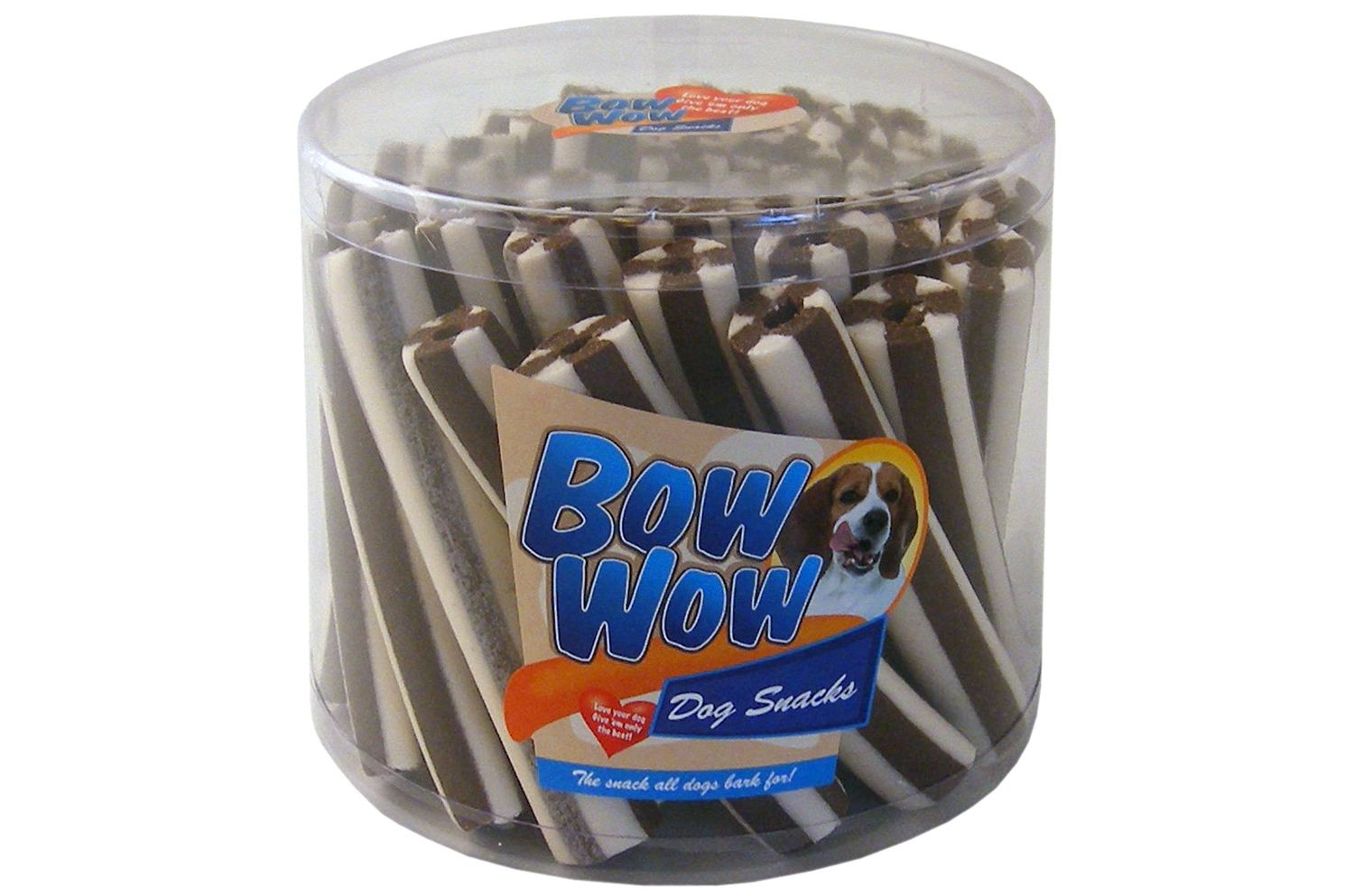  35 X Bow Wow Yum Yums Chicken Snacks 40g