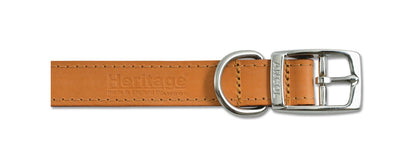  Ancol Heritage Tan Leather Collar