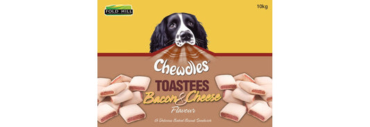  Chewdles Toastees Bacon & Cheese 10kg