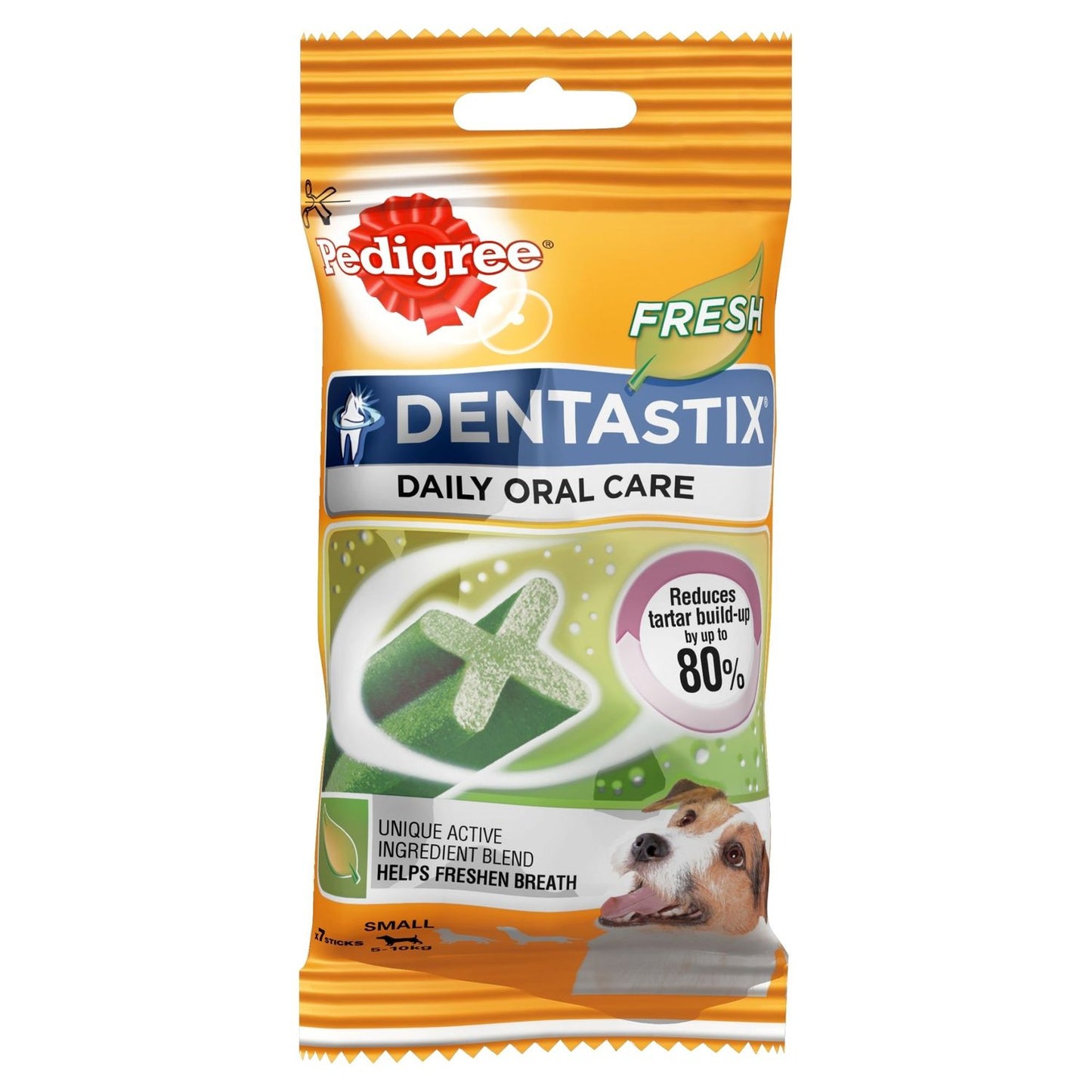  Pedigree Dentastix Daily Fresh Small Dog (5-10kg) (70 Sticks)