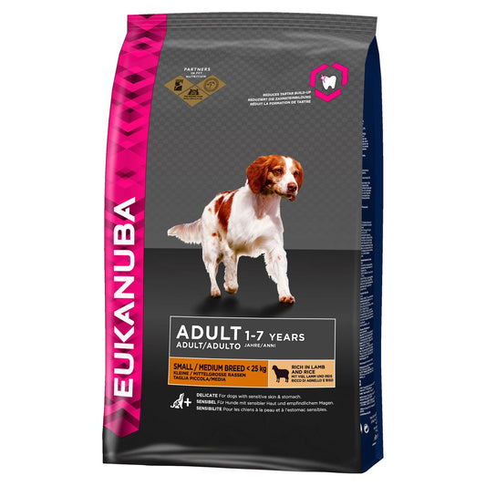 Eukanuba Dog Adult Small / Medium Breed Lamb & Rice