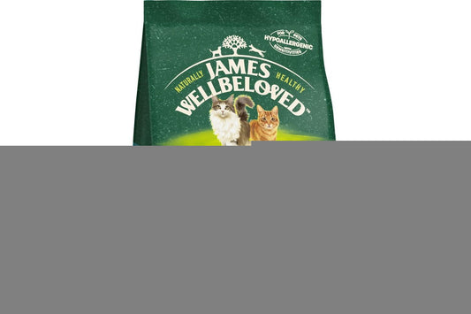  James Wellbeloved Hairball Turkey Adult Dry Cat Food