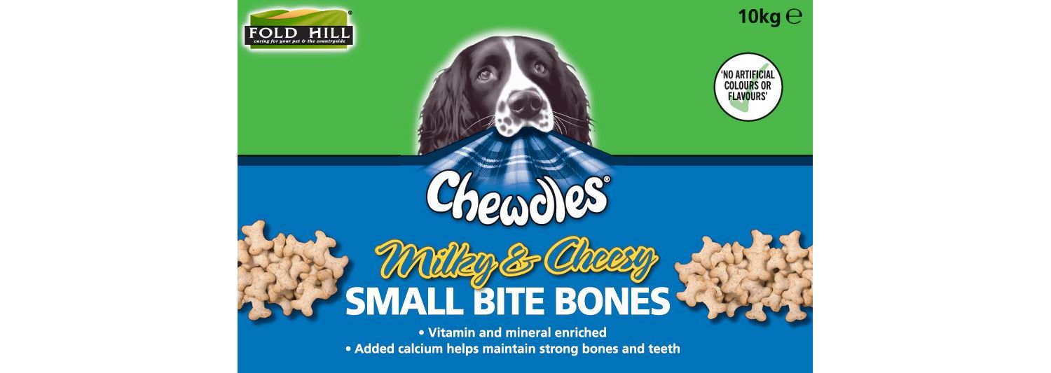  Chewdles Milky Cheesy Small Bones 10kg