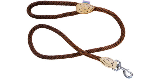  Dog & Co Supersoft Rope Trigger Lead Brown