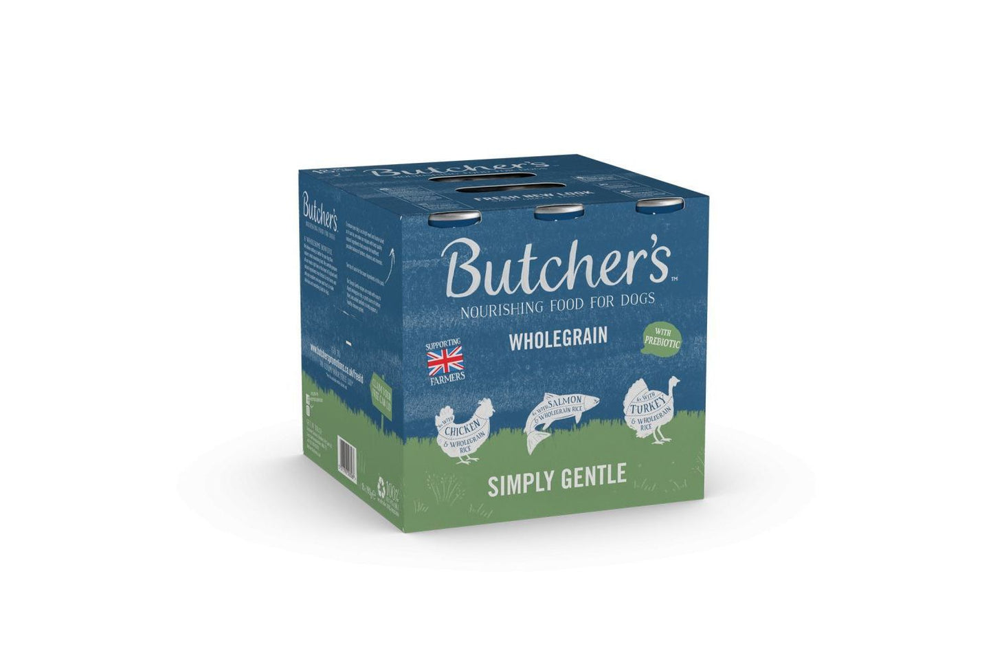  18 X 390g Butcher's Simply Gentle Loaf Variety Pack Dog Food
