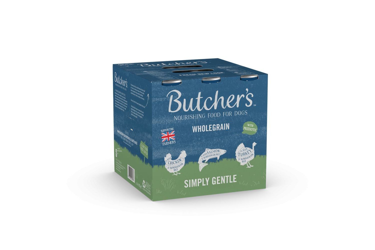  18 X 390g Butcher's Simply Gentle Loaf Variety Pack Dog Food