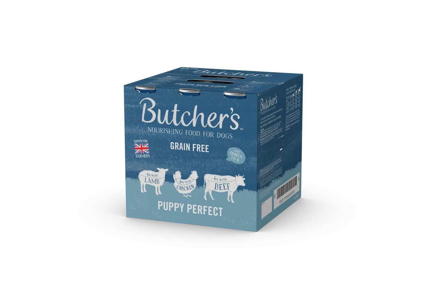 18 X 400g Butcher's Puppy Perfect Grain Free Dog Food