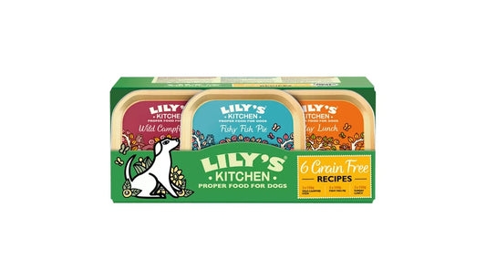  Lily's Kitchen Dog Wet Trays Grain-free Dinners Multipack