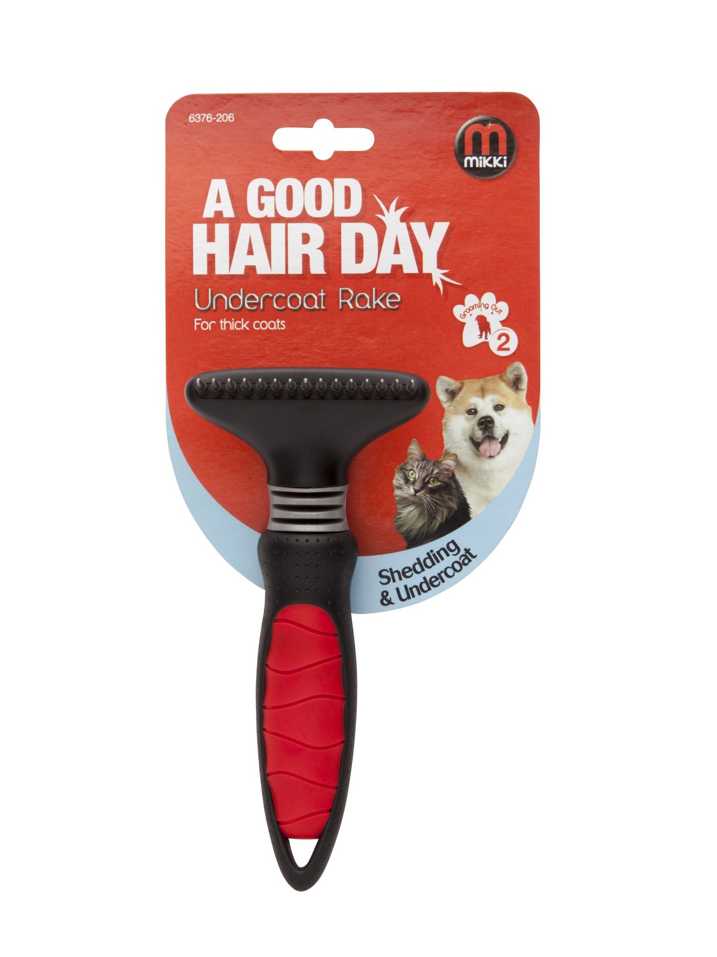  Mikki Easy Grooming Undercoat Rake