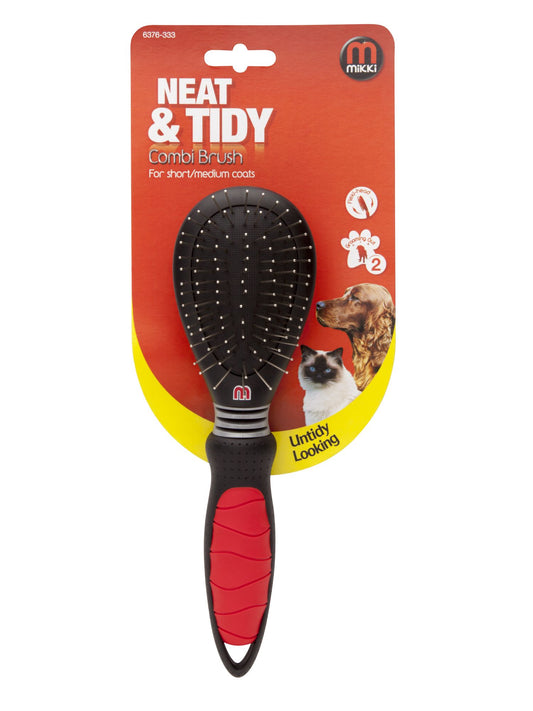  Mikki Easy Grooming Combi Brush Large