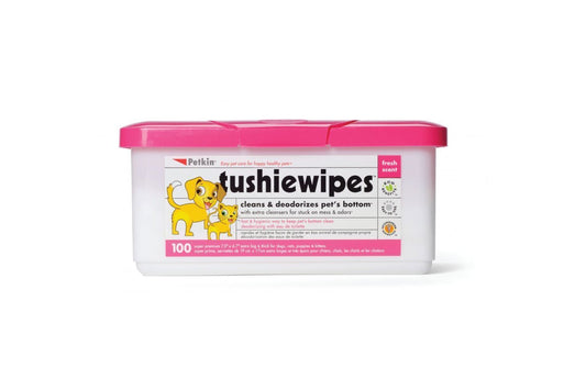  Petkin Tushie Wipes (100 Pack)