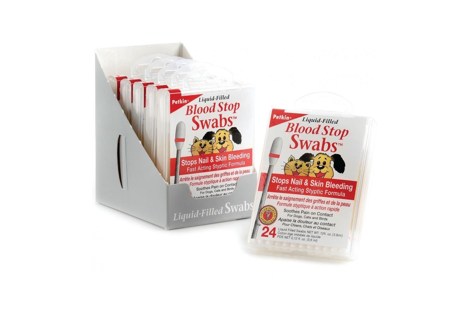  Petkin Blood Stop Swabs