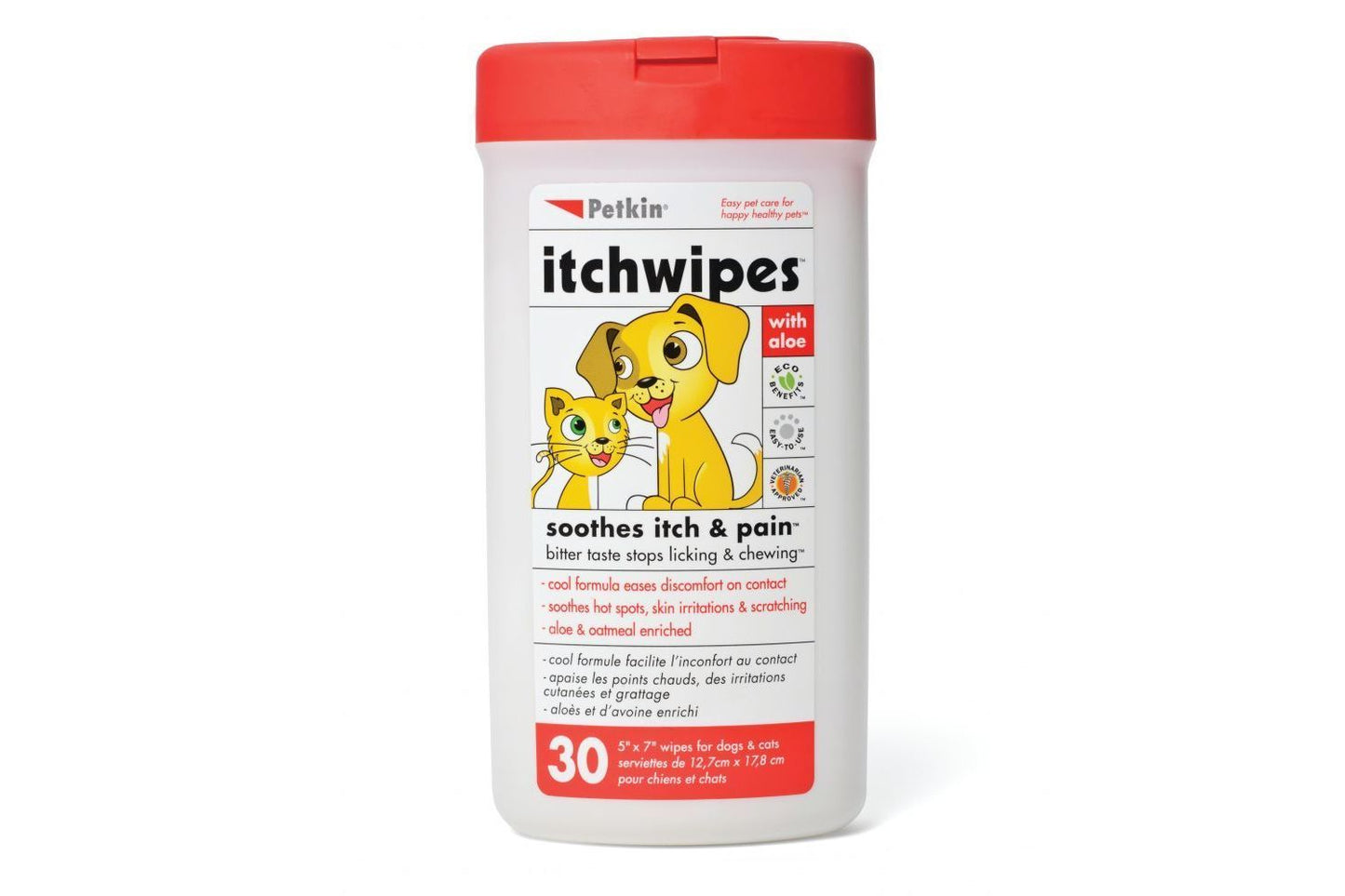  Petkin Itch Stop Wipes