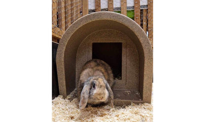  Mr Snugs KatDen Outdoor Cat Kennel/Shelter - Sandstone (Various Options)