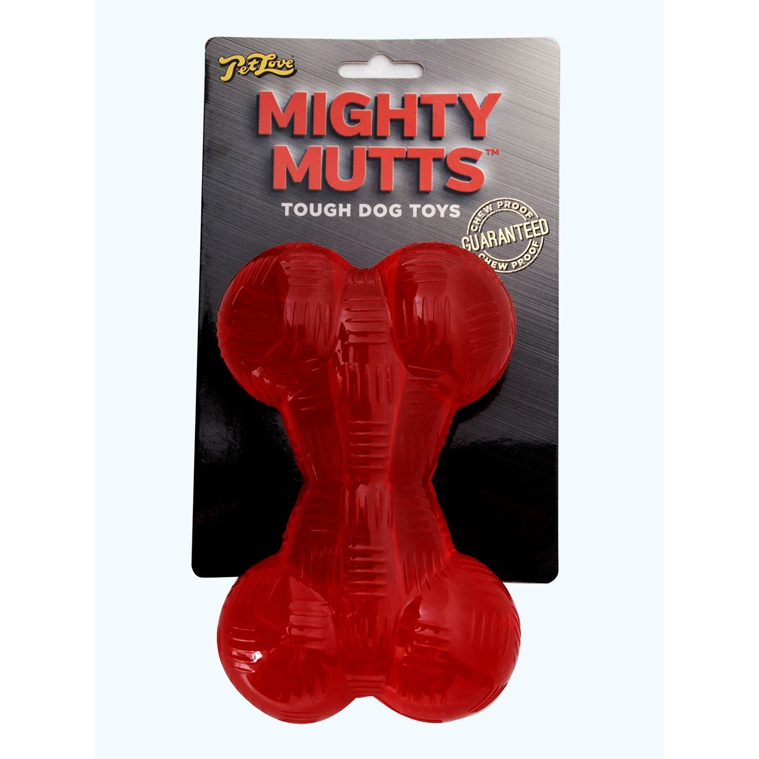  PetLove Mighty Mutts Rubber Bone Dog Toy