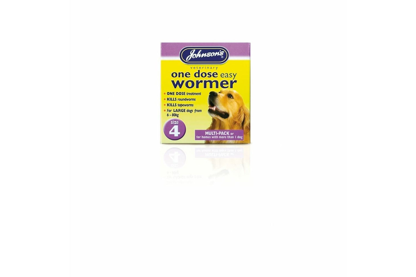  Johnson's One Dose Easy Wormer (Size 4)