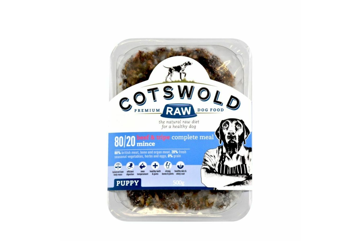  Cotswold Raw Puppy Beef & Tripe Puppy Food