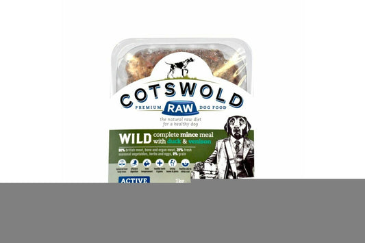  Cotswold Raw Wild Mince Venison & Duck Dog Food