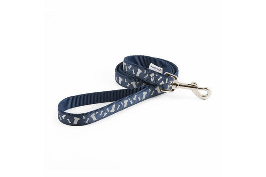  Ancol Reflective Bone Lead Blue