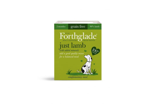  18 X 395g Forthglade Natural Menu Lamb Wet Dog Food