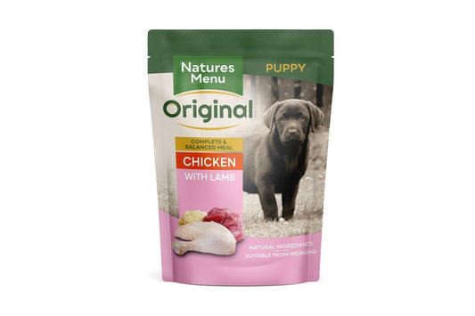 Natures Menu Chicken & Lamb Junior Puppy Wet Dog Food