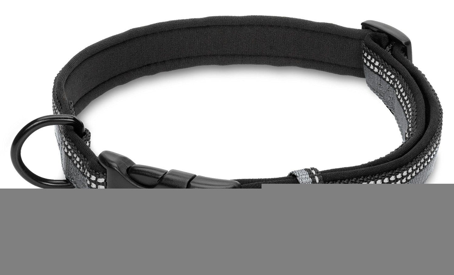  Halti Nyon Adjustable Collar Black (10mm X25-35cm)