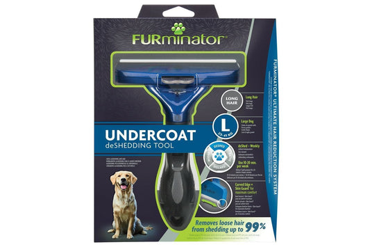  FURminatorUndercoat DeShedding Tool For Large Long Hair Dog
