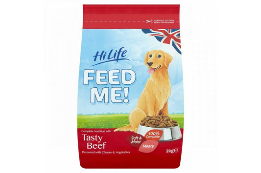  HiLife FEED ME! With Beef Dog Food